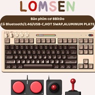 8BitDo Retro Mechanical Keyboard - C64 Edition, with Bluetooth/2.4G/USB-C, Aluminum Plate