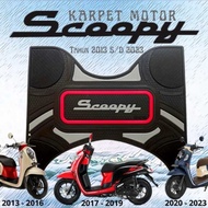 VARIASI KARPET MOTOR SCOOPY FI TAHUN 2013 - 2023 AKSESORIS SCOOPY FI