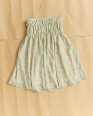 Pudee Frost Smocked Skirt กระโปรงสม็อค