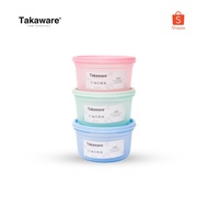 Food Container Takaware Jade S Set of 3 Plastic Food Containers - Size S 700ml PREMIUM like tupperwa
