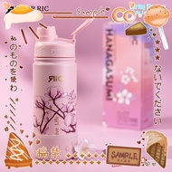 Mr Ric Sakura Spring Blossom Series Hydration Flask Vacuum Flask Spout Lid Wide Mouth Insulated