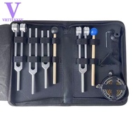 Aluminum Alloy Tuning Fork 128Hz/256Hz/384Hz/136.1Hz/528Hz Sound Therapy Tuning Forks Percussion Ins