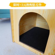 ™Wooden cat house dog house cat house dog house pet house net red dog house combination folding removable high-end