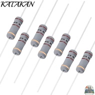 KATAKAN Carbon Film Resistors, 2W 5% Tolerance 4 Bands 100 Ohm Resistor, Easy to use for DIY Electro
