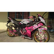 MOTOR STICKER RR INDO KAWASAKI FULL BODY