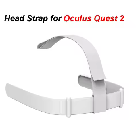 T-shaped Fixed Support Strap Knitted Fabric Adjustable VR Headband Durable Stable VR Head Strap Tie 
