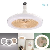 Will Upgraded Ceiling Fans with Lights Remote Control 3 Colors Dimmable LED 3 Speeds