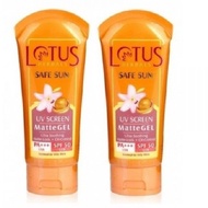 Lotus Herbal Safety Sunscreen Matte Gel SPF50, 50g (2pcs Pack) 9S6K