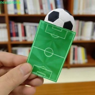 NEXUSNOVA 3D Football Bookmarks, Stylish Design Unique Decorative 3D Printed Soccer Field Bookmark, 