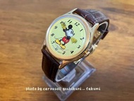 lorus 米奇老鼠 mickey mouse  皮帶 手表 vintage watch made in Japan 日本制  not chanel no.5 廢包