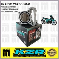 KZR BLOCK PCO SPEC COM SET RACING Y15ZR 62MM