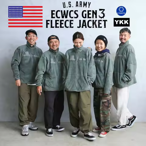 ECWCS Military Edition L3 Fleece Jacket Outdoor Tactical Shell Insulated Fleece Liner