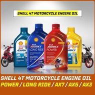Shell Advance 4T POWER LONG RIDE AX7 AX5 AX3 - Fully Synthetic / LONG RIDE 10W-40 SHELL 4T