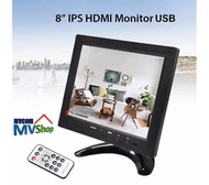 Monitor LED 8 นิ้ว TFT IPS HD (4:3)Signal input VGAAVPC HDMiTV ( MODEL: H8006 ) รับประกัน 1 ปี