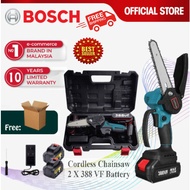 BOSCH Chainsaw 388VF Cordless Chainsaw Chainsaw Electric Pruning Saw Mini Electric chargeable Lithium Battery