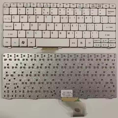 Laptop keyboard US Layout for Acer Aspire One D255 D255E D257 D260 532 532H D256 D270 D271 N55C ZH9 