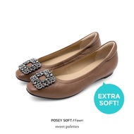 Sweet Palettes รองเท้าหนังแกะ Poesy Soft Fawn