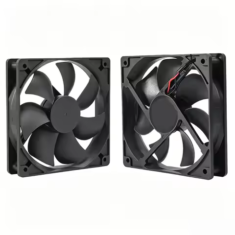2PCS 5V 12V 24V DC Fan Radiator Cooler 120x120x25mm 12cm Brushless Cooling Fan 2PIN USB 120mm PC Fan