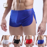 Mens Briefs Sexy Side Stretchy Thong Trunks Trunks Brief Underpants Boxer