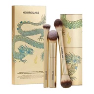 Hourglass hourglass Jiaolong Totem Brush Set 3 Makeup Brush Set Concealer Brush Blush Brush Highligh