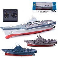 RC Mini Aircraft Carrier Military Model Ship Speedboat Electric Remote Control Warship Boat Toys for