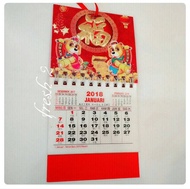 kalender mini 2018/kalender sio 2018/kalender gantung/kalender mobil