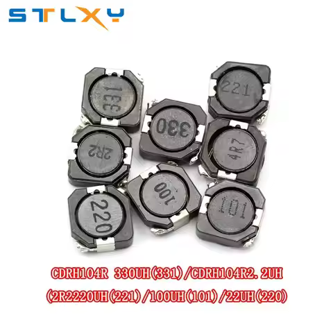 5pcs/LOT SMD Power Inductor CDRH104R 10uH 22uH 33uH 220 330 331 10*10*4mm Shielded Winding Inductor
