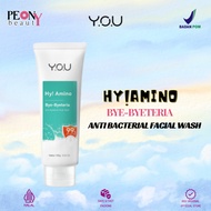 Y.O.U YOU Hy! Amino Bye-Byeteria Antibacterial Facial Wash | Antibacterial Facial Wash | YOU Facial 