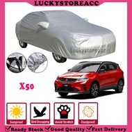 Proton X50 Car Cover Protection Waterproof Resistant Anti UV Scratch Dust Sunshade Kain Tutup Selimu