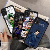 RK46 Hunter x Hunter hp Plating Casing for Realme Reno A77s A96 F21S 9i A76 7 A3 A57s 8Z F21 A3X C31