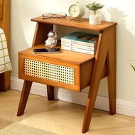 Minimalist Bedside Cabinet - Modern Bedroom Bedside Table Bedroom Storage Cabinet with 1 Drawer Bedr