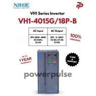 【100% Original + 1 Year Warranty】XINJE VH1-4015G/18P-B Inverter Drive | 15KW VFD | 380V-480V 3Phase