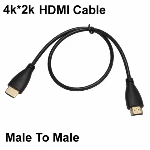 0.5M 1M 1.5M 2M 3M 5M 10M 15M Gold Plated HDMI Male Compliant Cable 1.4 1080p 4k*2k 3D video cables 