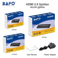 BAFO 2-Port HDMI Splitter 4-Port/ 8-Port Support 4-K/