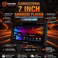 [81] 100% Original Perodua New PNP Player Carrozzeria Andoird Player 7 inch Android Version 9.1