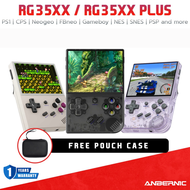 ANBERNIC RG35XX / RG35XX Plus permainan konsol Emulator 5000 permainan sokongan PS1 Linux Dual Syste