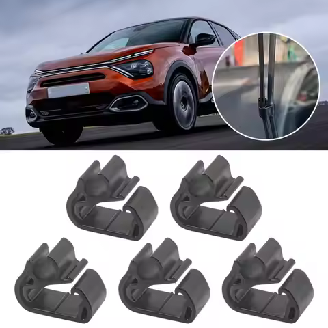 2025 New 5Pcs/set Wiper Arm Spray Hose Clip For Peugeot 3008 (P84) 5008 (P87) 408x for Citroen C5 Ai