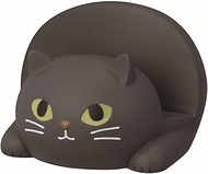 Decorore Corporation SN-47222 Cat Smartphone Stand with Eyes Illuminating Kuro Size: Approx. W8 D9 H