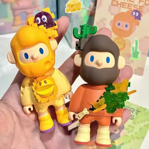 Original Blind Box Farmer Bob Tenth Generation Times Series Mysterious Box Car Decoration Boy Birthd