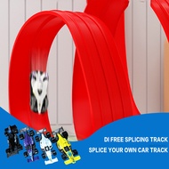 Kids DIY Racing Track Car Toy Gravity INERTIA Powered Powered Powered Powered Powered Powered Powere
