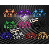 MESIN KLX CNC scarlet Racing Engine Mounting Bracket DFM Racing Engine Mounting for KLX 140/150/Dtra