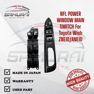 TOYOTA WISH NFL POWER WINDOW SWITCH & POWER WINDOW MAIN SWITCH