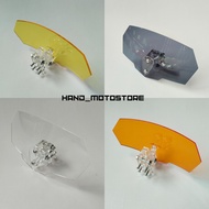 UNIVERSAL WINDSHIELD Extension VISOR for ADV CB150X NMAX PCX VIXION BYSON CB150R Capet MODEL Extensi