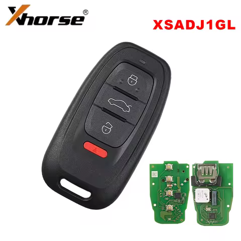 Xhorse XSADJ1GL 754J Smart Key For Audi A6L Q5 A4L A8L 2013-2019 BCM2 Keyless Go 315MHz 433MHz 868MH