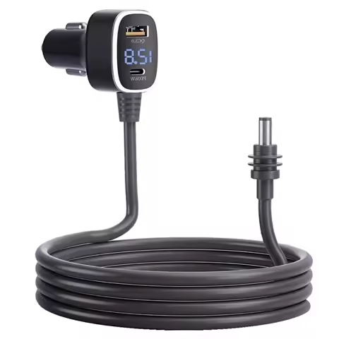 Charger Socket Fast Charging Adapter 12V-24V Car Power Adapter For Starlink Mini Digital Display Car