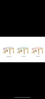 全新 Yamatoya Buono3幼兒 實木桌椅