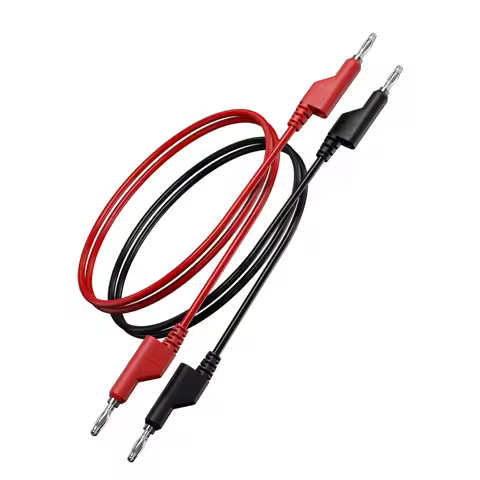 4mm Banana to Banana Plug Test Leads for Multimeter Multimeter Test Lead Cable Jumper Cord Length 10