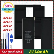8134mAh Replacement Battery for Ipad Air3  Pro10.5 2nd A2134/A2123/A2152/A2153 Tablet