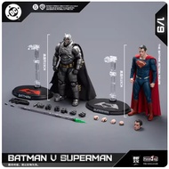 FondJoy Henry Superman Battle Damaged Armored Batman Figurine Toy for Men - Gift