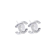 VENYSS Subang Perak 925 Chanel Diamond Anting Anting Perempuan Sadur Emas 916